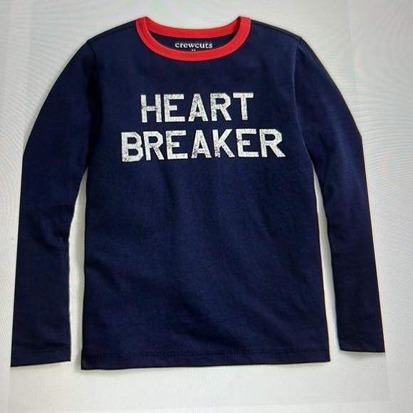 J. Crew Other - 🌟NBW JCREW “Heartbreaker” Long Sleeved TShirt, Size 4-5🌟